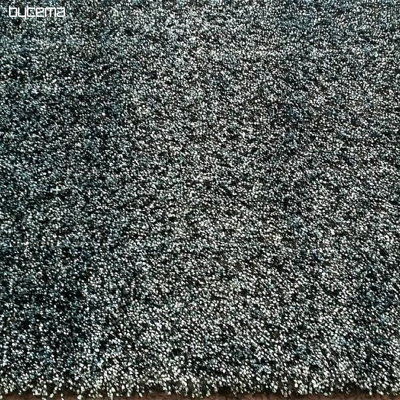 Kusový koberec DESIGN SHAGGY tyrkys