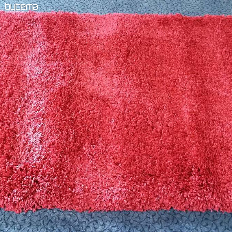 SHAGGY koberec vysoký vlas červený