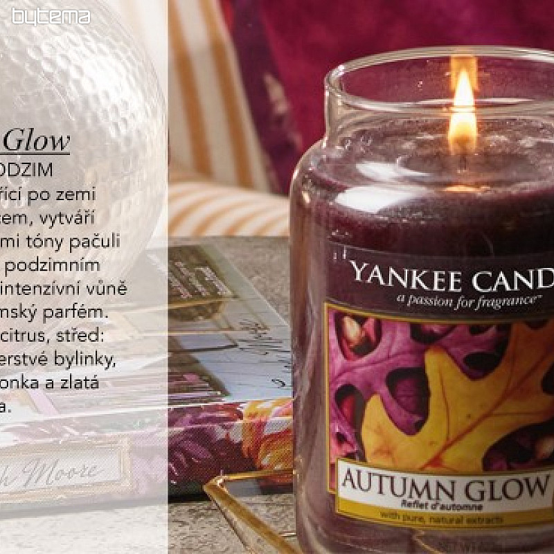 svíčka YANKEE CANDLE vůně AUTUMN GLOW