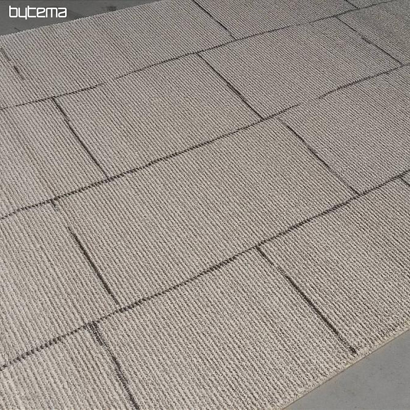 Designový vlněný koberec PERLA geo