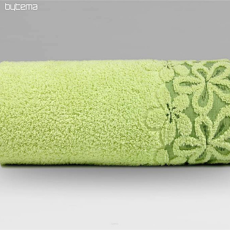Luxusní ručník a osuška BELLA pistácie