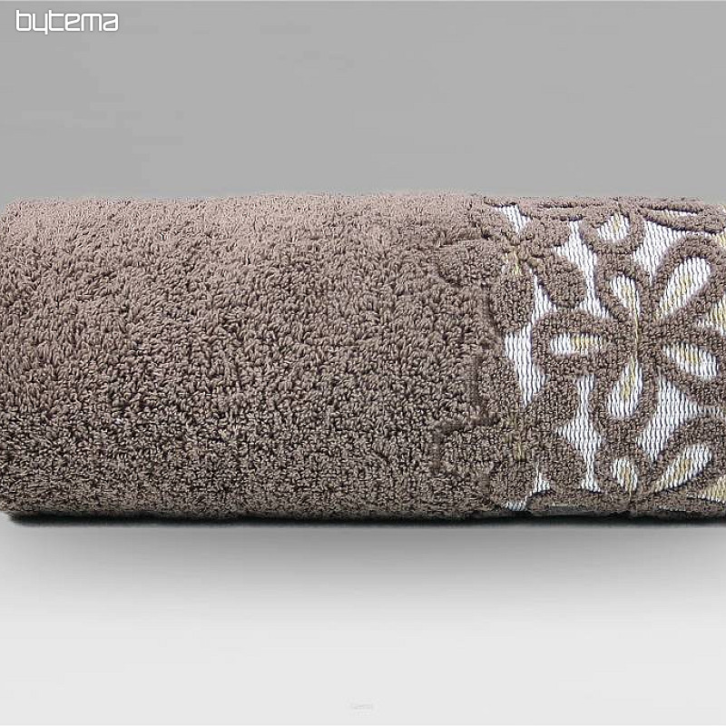 Luxusní ručník a osuška BELLA čokoládový