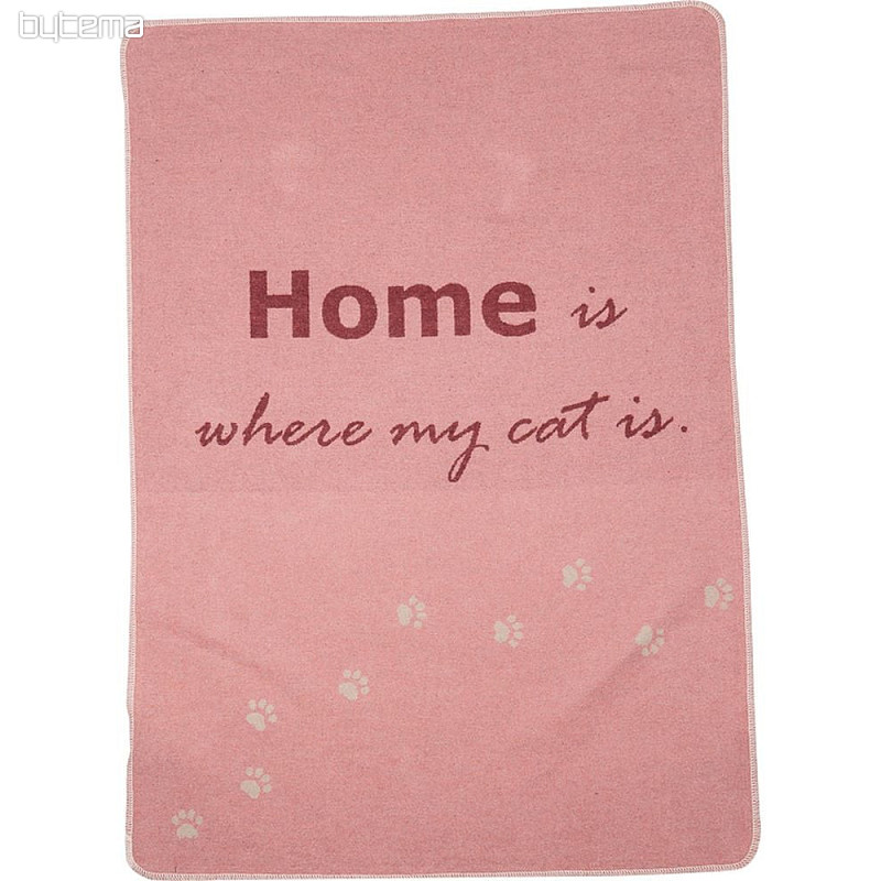 Bavlněná deka DF pro kočky HOME