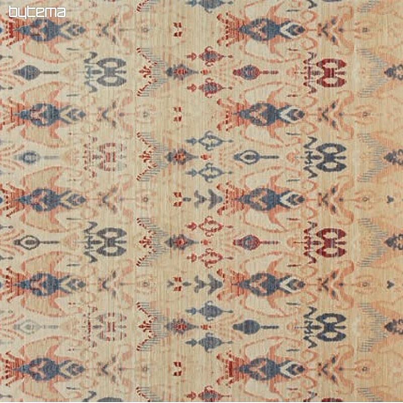 vlněný kusový koberec DJOBIE etno krémový