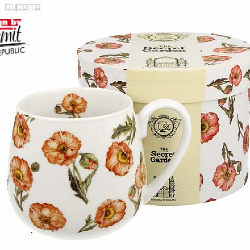 Porcelánový hrnek Wild poppies baculka