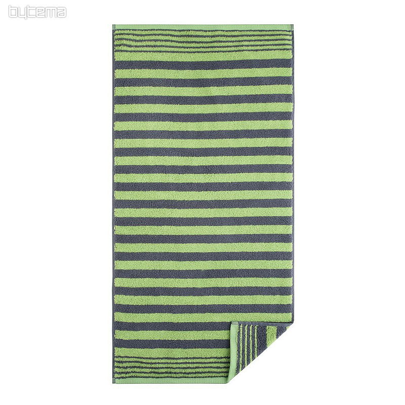 Luxusní ručník a osuška LIO zelená