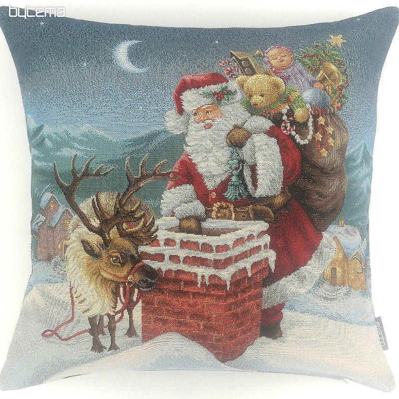 Vánoční gobelínový povlak SANTA CLAUS 1