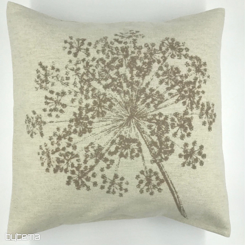 JADE květ povlak na polštář - NATUR
