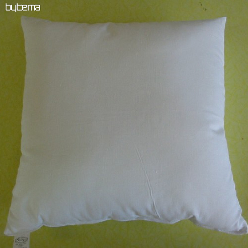 Bílý polštář - náplň 55x55 cm