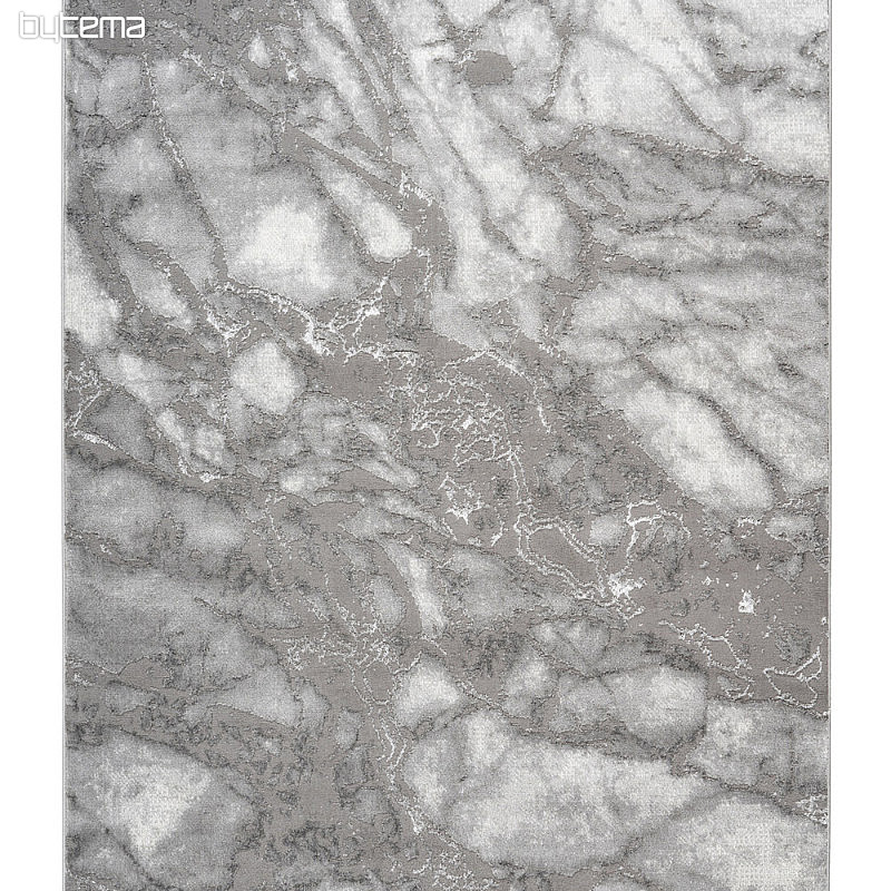 Moderní koberec MARMARIS 400 stříbrný