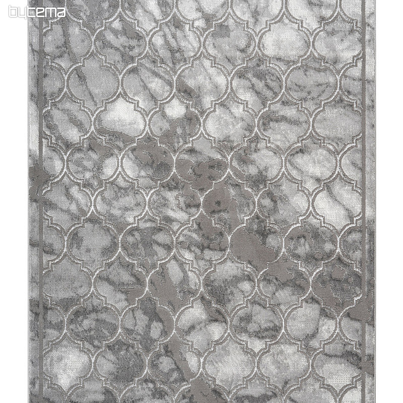 Moderní koberec MARMARIS 401 stříbrný