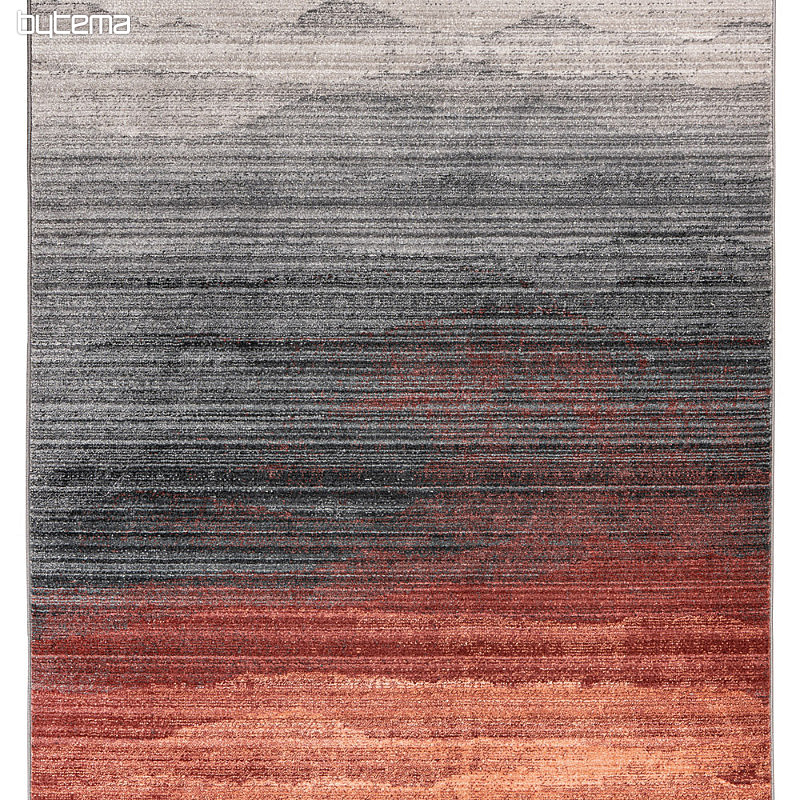 Moderní koberec MEDELLIN 409 stříbrný / terra