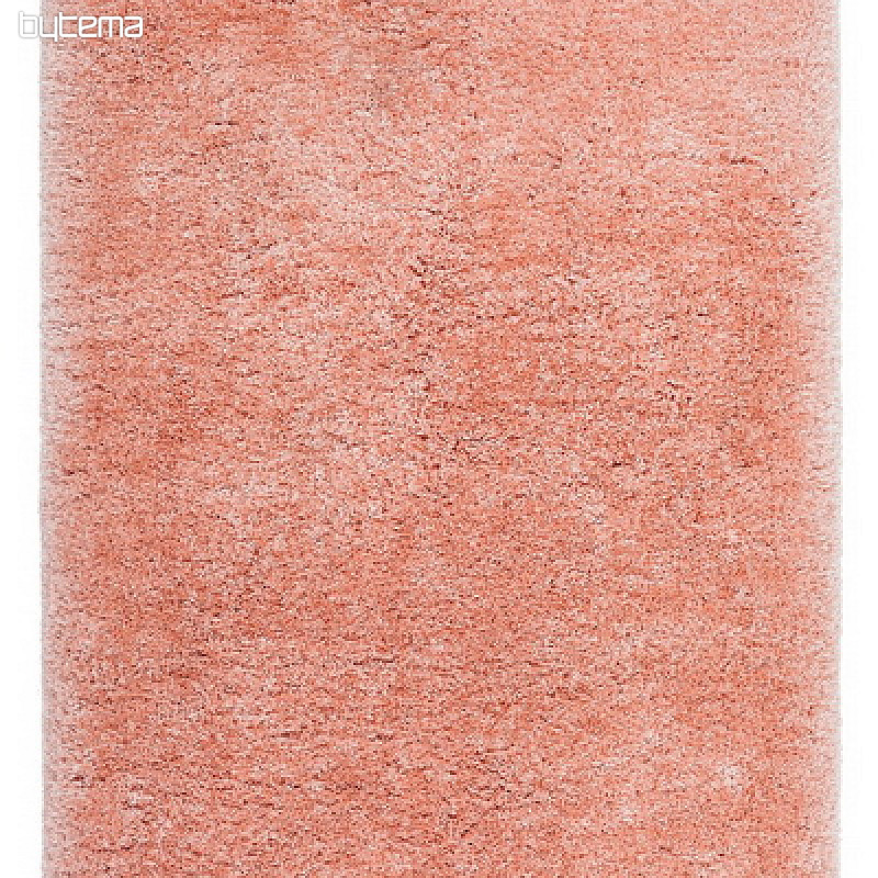 Kusový koberec SHAGGY MONACO pastelově oranžový