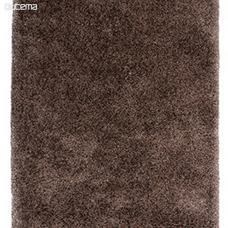 Kusový koberec SHAGGY MONACO nugátová