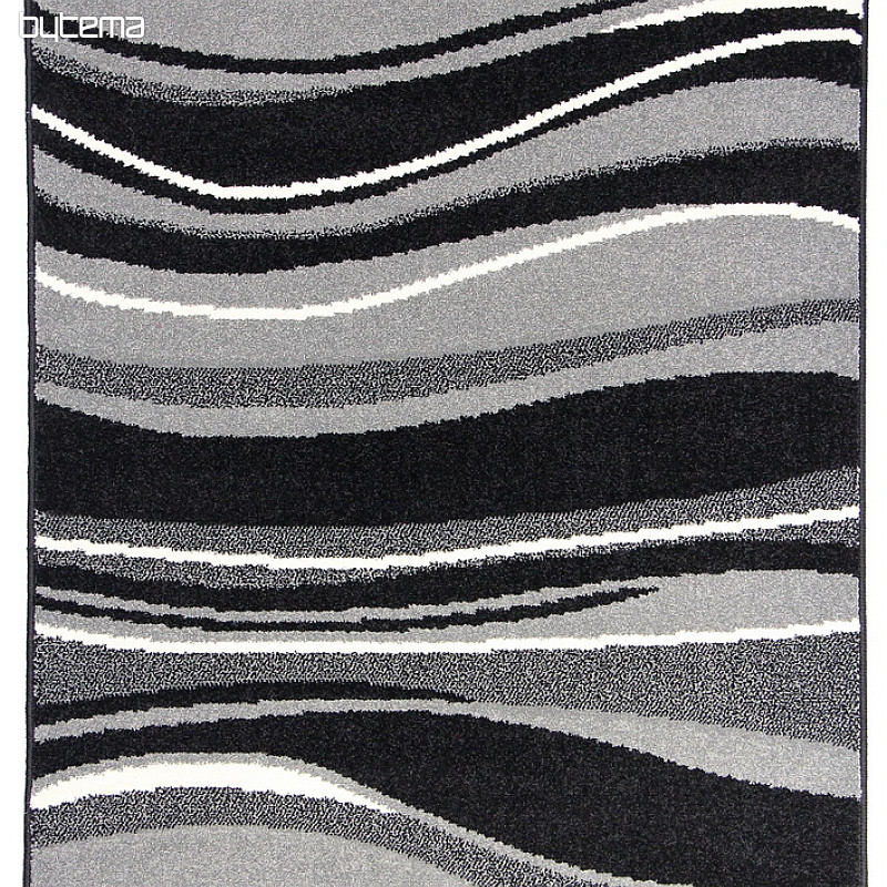 Kusový koberec PORTLAND vlny šedé