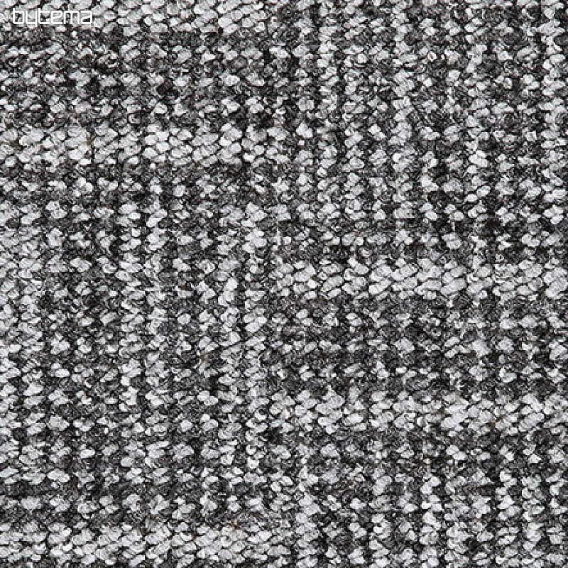 Smyčkový koberec RIO 940 černo-šedý