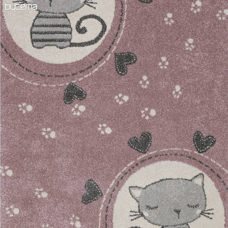 Dětský kusový koberec ROMA kočky