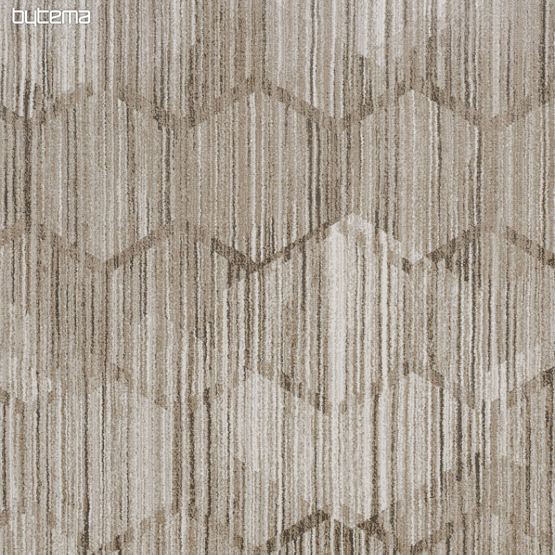 Kusový koberec s třásněmi PALERMO 07 béžový