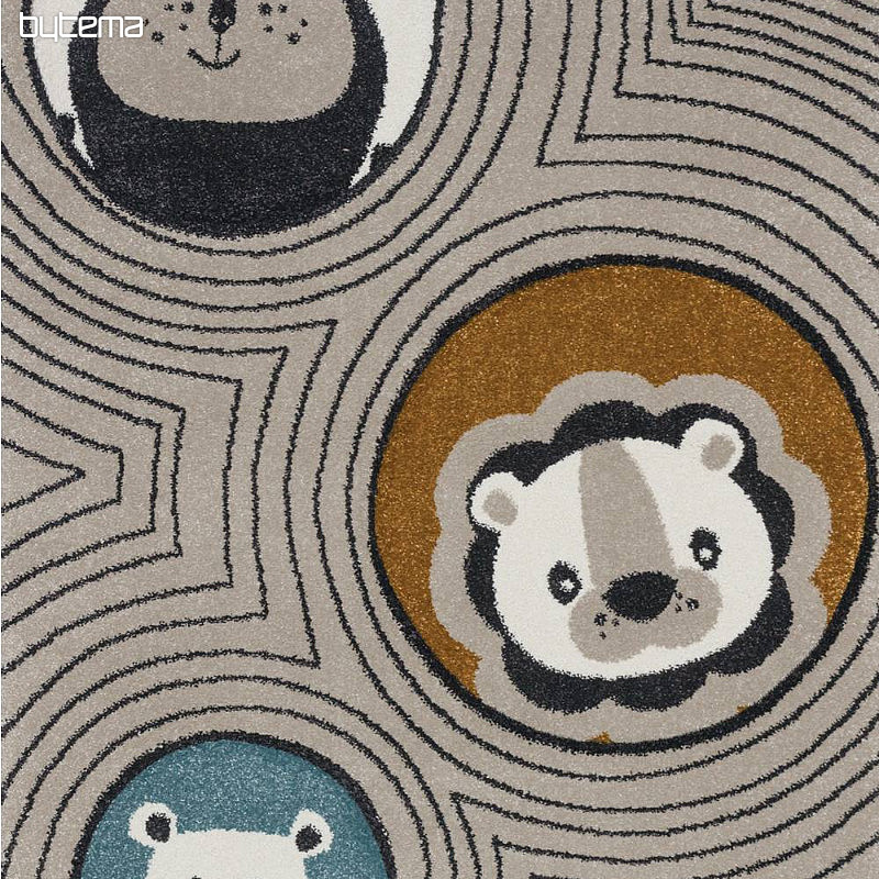 Dětský kusový koberec VEGAS zvířata