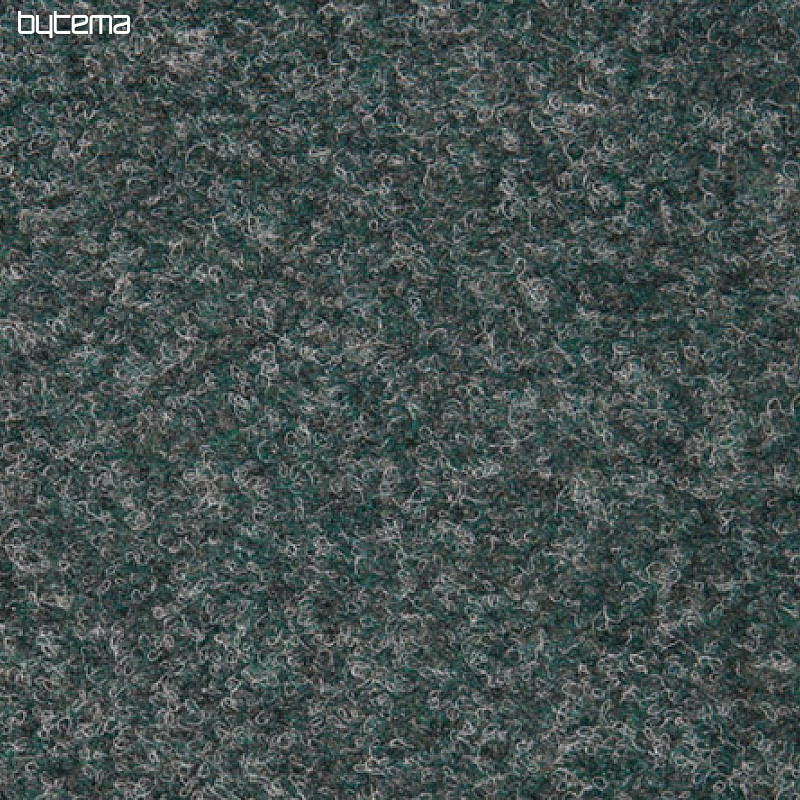 zátěžový koberec vpichovaný RAMBO 25 zeleno-bílý