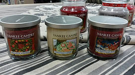 Vánoční svíčky YANKEE CANDLE již v prodeji.