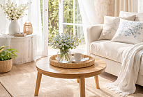 Domov, který dýchá: Jak na jaře pracovat se světlem a textiliemi