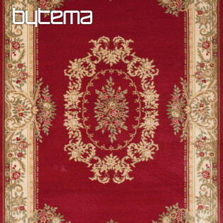 Kusový koberec SOLID 01 červený