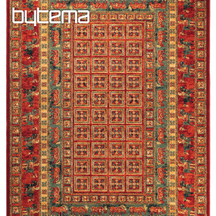Luxusní vlněné koberec JENEEN 527 bordó