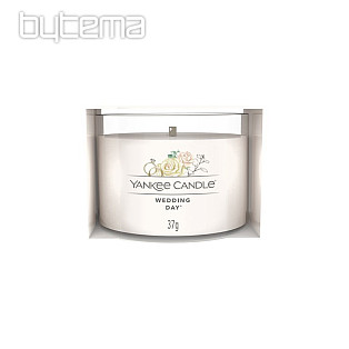 svíčka YANKEE CANDLE vůně WEDDING DAY ve skle 37g