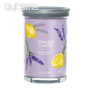 YANKEE CANDLE - LEMON LAVENDER TUMBER VELKÝ 2 knoty