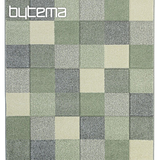 Kusový koberec PORTLAND šedo zelený