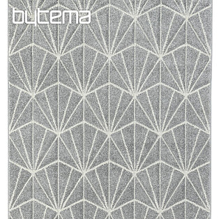 Kusový koberec PORTLAND šedobílý
