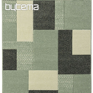Kusový koberec PORTLAND zelenočerný