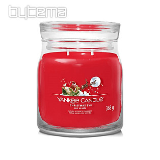 svíčka YC vůně CHRISTMAS EVE SKLO STŘEDNÍ 2 knoty