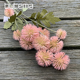 DRY PLASTIC POMPOM RŮŽOVÁ