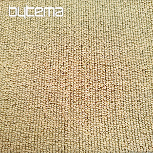 Luxusní jednobarevná designová dekorační látka GERSTER 77052/23 SV. HNĚDÁ