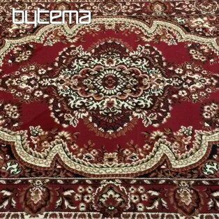Kusový koberec SOLID červený