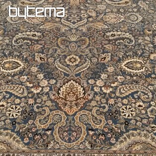 Luxusní vlněný klasický koberec ORIENT MODRÝ 901