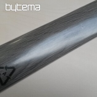 Přechodový profil DUB šedý 40 mm, samolepící