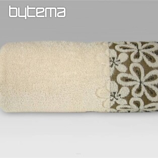 Luxusní ručník a osuška BELLA krémový