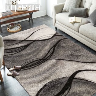 Kusový koberec PANAMERO vlny šedá