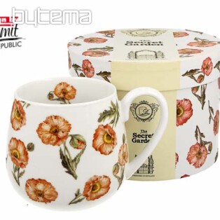 Porcelánový hrnek Wild poppies baculka