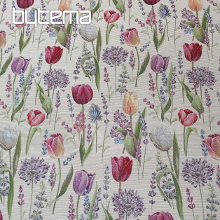 Gobelínová látka TULIPÁNY - JARO