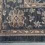 Luxusní vlněný koberec DJOBIE šedo modrá