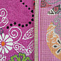 Dětský koberec MONDO 114 motýlci - růžový