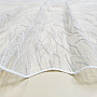 Luxusní vyšívaná záclona GERSTER 11804/0840 béžovo bílá