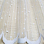 Žakárová záclona V 022 bílá