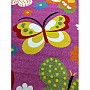Dětský koberec MONDO NEW Motýli růžový
