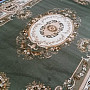 Klasický vlněný koberec MOLDAVA zelený
