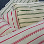 Dekorační polštář T Stripe zelený 35x60